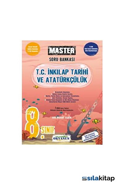 Okyanus Yayıncılık 8. Sınıf Master T.c. Inkılap Tarihi Ve Atatürkçülük Soru B...