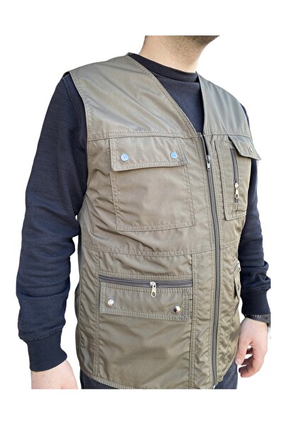 DostumGiyim Чоловічий багатокишеньковий мисливський жилет найвищої якості