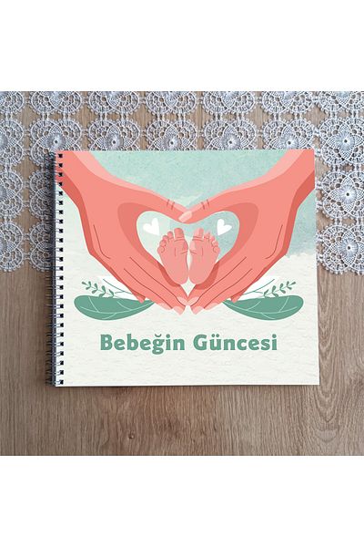 Pixel Pregnancy Process and Mother Baby Diary & Baby Memory Book & Baby Diary & Baby Gift