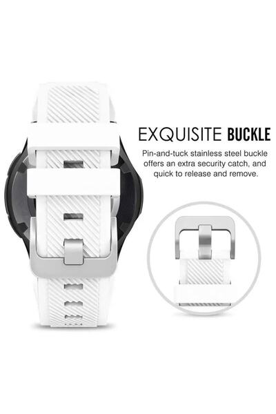 Alfa MEC Honor Magicwatch2 46mm Compatible Sport Band Silicon Serrated Strap