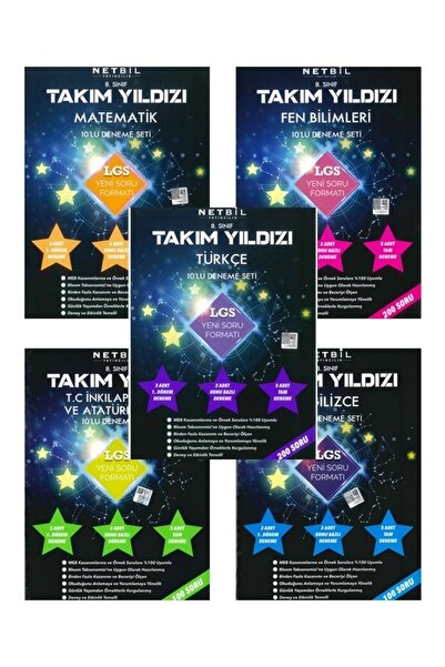 Netbil Yayınları 8. Sınıf Takım Yıldızı Deneme Seti 5 Ders