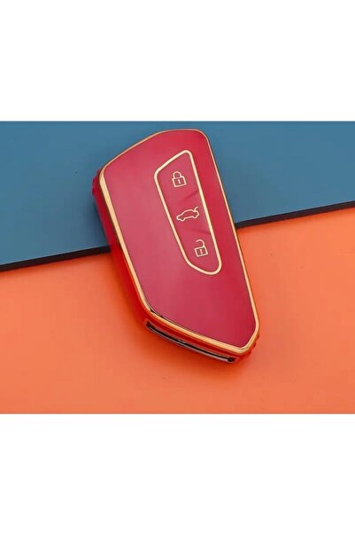 ŞENYILDIZ AKSESUAR غطاء حماية مفتاح الجودة الفاخر المتوافق مع طراز Golf 8 موديل 2021 (غطاء) هو منتج من الدرجة الأولى