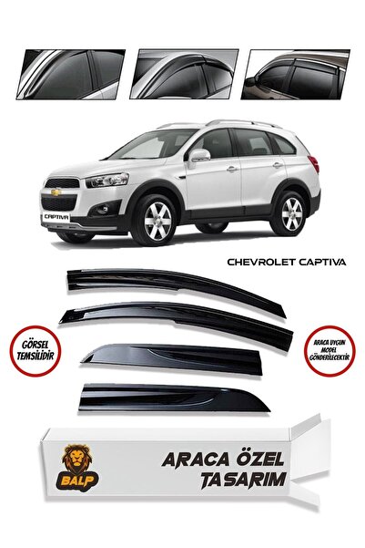 BALP Chevrolet Captiva Cam Rüzgarlığı 4lü Takım