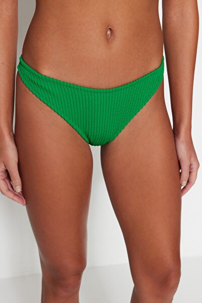 Trendyol Collection Μπικίνι με πράσινο υφή TBESS23BA00240