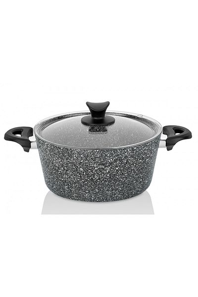 Taç Master Cook Σετ Μαγειρικά Σκεύη Γρανίτη Γκρι