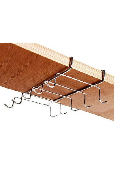 naque Portable Cup Holder with 10 Hooks