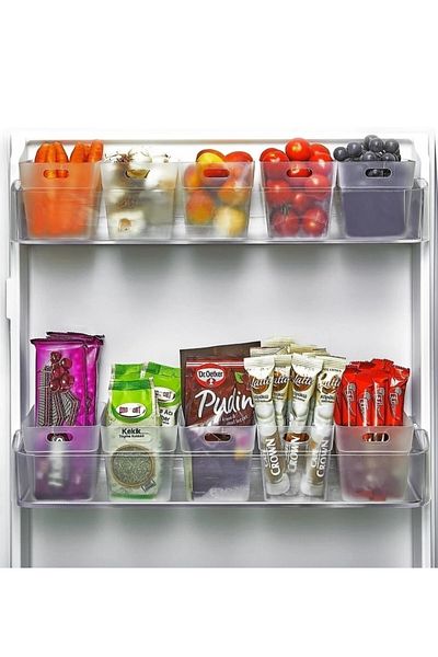 Homesea 10 Pieces Set - Organizer Box with Refrigerator and Lid
