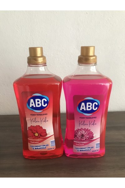 ABC Yüzey Temizleyici 2,5kg Büyülü Bahçe 2,5kg Pembe Buket 2 Paket
