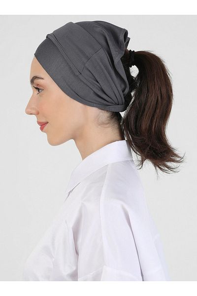 Ecardin Σκούρο γκρι Big Tie Band Bone - St 046