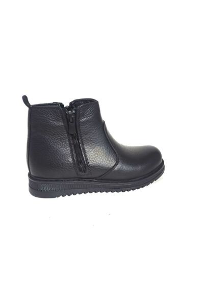 WINTER SHOES Winter Ayakkabı Hakiki Deri Kürklü Çocuk Klasik Bot