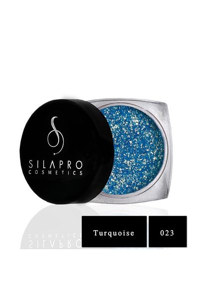 SİLAPRO COSMETİCS Turquesen Glitter