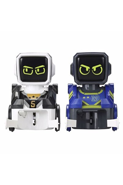 Silverlit Robot Kickabot İkili Set - Mavi Ve Beyaz