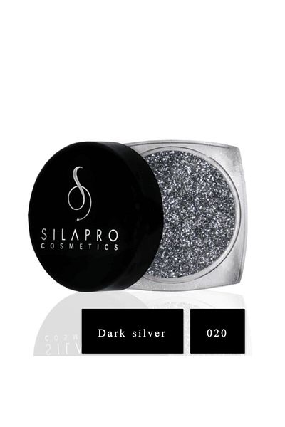 SİLAPRO COSMETİCS Glitter - Dark Silver