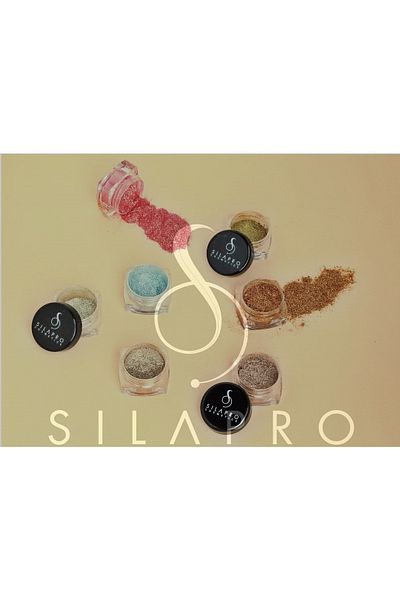SİLAPRO COSMETİCS Glitter - Dark Silver