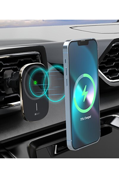 İXTECH 15w Manyetik Kablosuz Telefon Tutucu Araç Şarjı