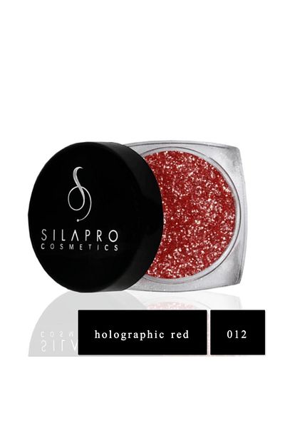 SİLAPRO COSMETİCS Holographic Red Glitter
