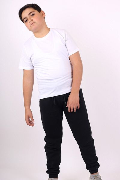 çiko kids Unisex 1 απλό φούτερ Jogger και 1 απλό βαμβακερό μπλουζάκι Basic