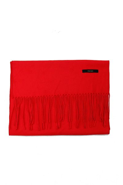 Morven Men's Red Double Sided Kaşkol
