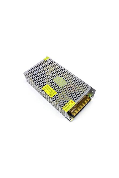 EYEPC Adaptör 12v 15a Metal Kasa 12 Volt 15 Amper Şerit Led Güvenlik Kamerası Adaptörü