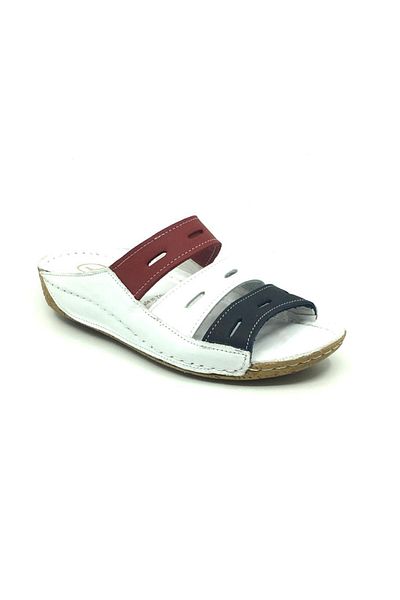 Taşpınar Ayakkabı Taşpınar Eser 100% piele naturală în interior și în exterior Papuci ortopedici confortabili de vară pentru femei 36-41