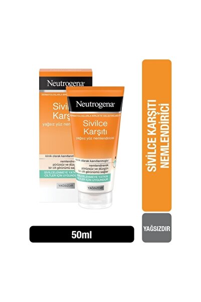 Neutrogena Sivilce Karşıtı Yağsız Yüz Nemlendirici 50 Ml