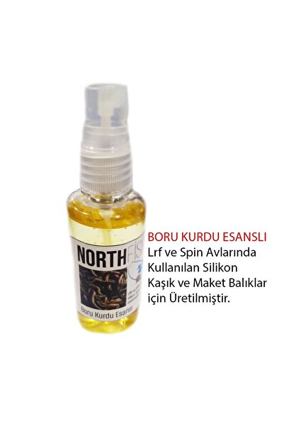 Avlivari Boru Kurdu Esanslı Lrf Spin Silikon Kaşık Maket Balık Yem Kokusu