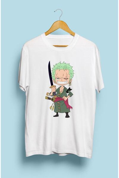 ZOKAWEAR تي شيرت مطبوع بتصميم زورو قطعة واحدة فضفاضة للجنسين