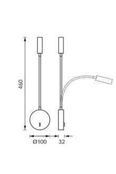Jupiter Lw506 Led Yatak Başi Aplik (3000k)