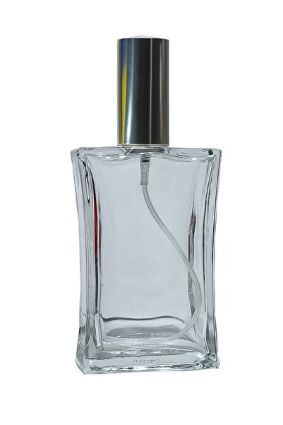 Paradise 10 Adet 100 Ml Boş Parfüm Şişesi Gümüş Renk Sprey Kapaklı