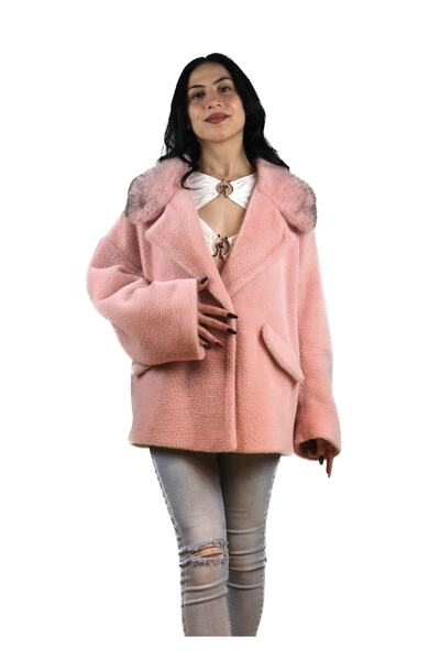 pontoluxury Pembe Alcantare Kürk Kaban