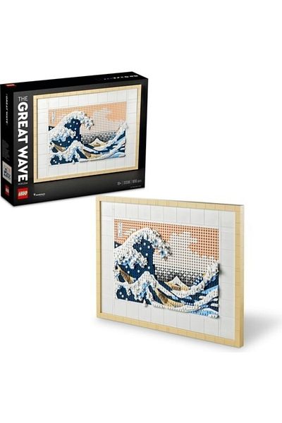 LEGO ®   Art Hokusai – the Great Wave 31208 Japanese Painting Making (1810 Pieces)