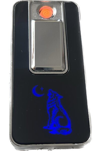 Fırtına Bozkurt Aydınlatmalı Usb Çakmak