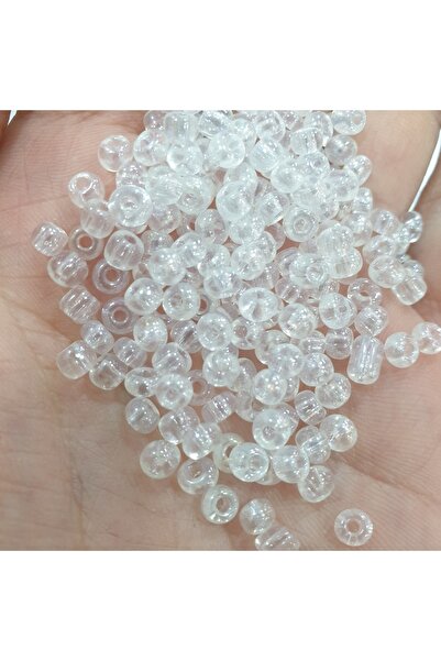 CRYSTALSHOP Peskovite perle - 6/0 providne (100 GR)