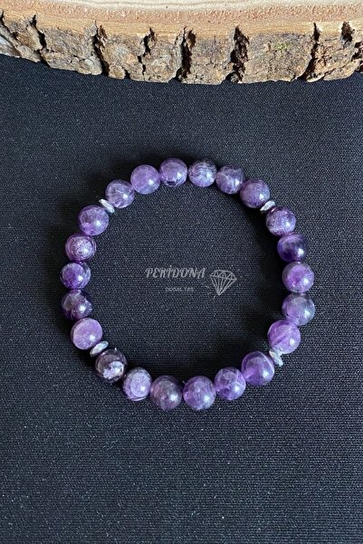 Peridona Amethyst Stone Natural Stone Bracelet Stress Happiness
