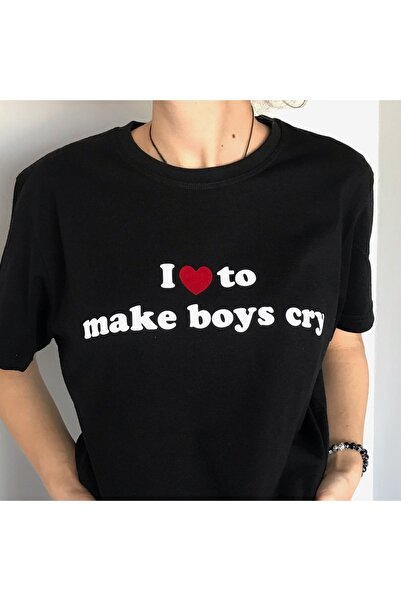 Kalic Studio I Love To Make Boys Cry - Tricou