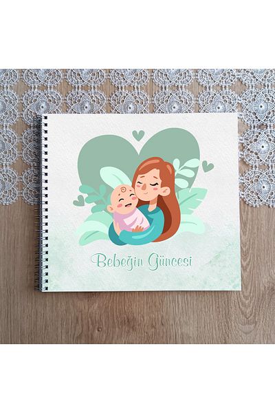 Pixel Pregnancy Process and Mother Baby Diary & Baby Memory Book & Baby Diary & Baby Gift