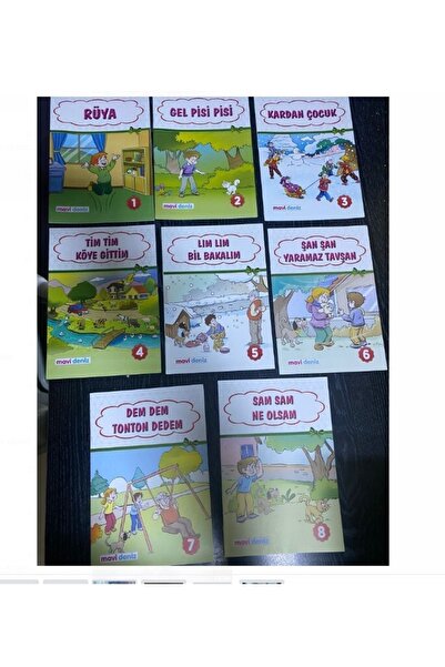 Mavi Deniz Yayınları Mavi Deniz 1.sınıf Hikaye Seti 16 Sayfalık (rüya)