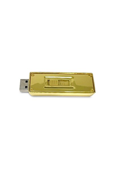 ASYA GIFTS Gold Shaped USB 64 Gb Gold USB