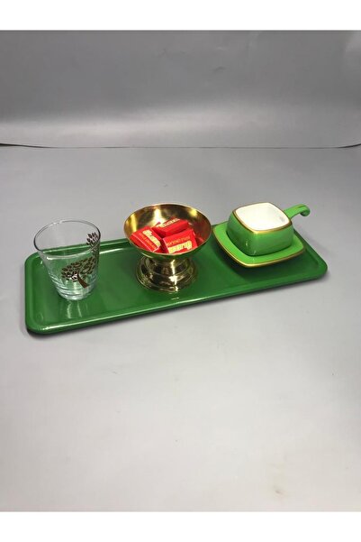 Mira züccaciye خدمة عصا من الفولاذ المقاوم للصدأ باللون الأخضر والشاي والقهوة...