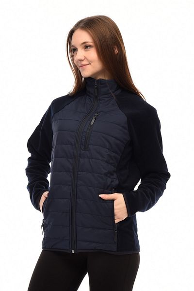 GHASSY CO. Μονωμένο Hybrid Hiking Ελαφρύ πουπουλένιο μπουφάν Fleece με πλήρες φερμουάρ