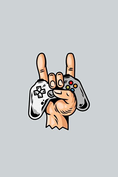 sanatıbedi Gamer/oyuncu Odası Sticker