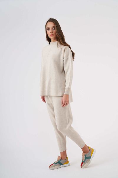 Mevra Tracksuit Knitwear Melange