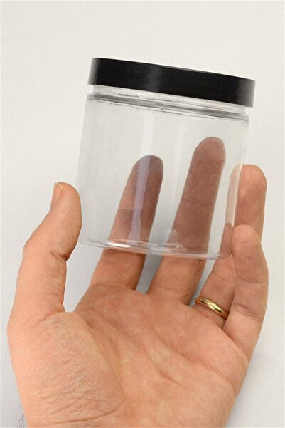 Ref-San Folyo Kapaklı Şeffaf Boya Kabı 250ml