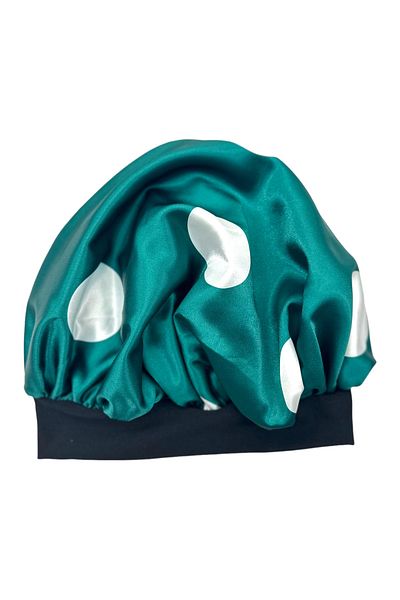 pistore Сатенена шапка за спане Bonnet за къдрава коса