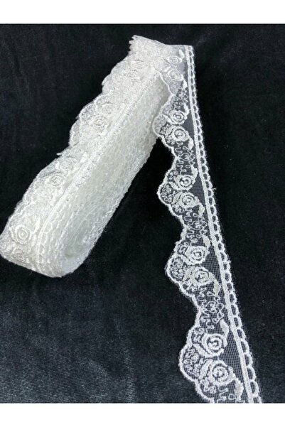 Bride Aksesuar Dünyası Λευκό Γκουπέρ Δαντέλα Μοντέλο 110 – Δαντέλα