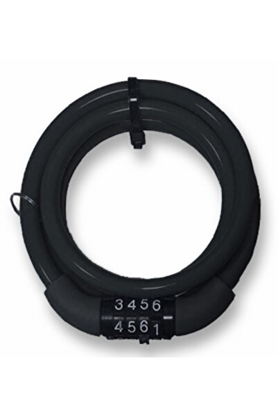 Asroya Bicycle Lock Combination 8X100 Black Color Bicycle Lock Bicycle Accessory