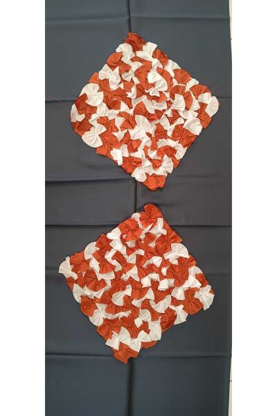 LÇH Kurdele Işi Kırlent Kılıfı 2 Adet