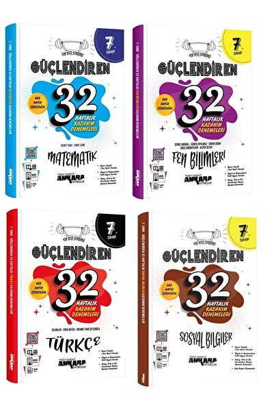 kitabın başkenti ankara yayıncılık Ankara 7. Sınıf Matematik + Türkçe + Fen +...