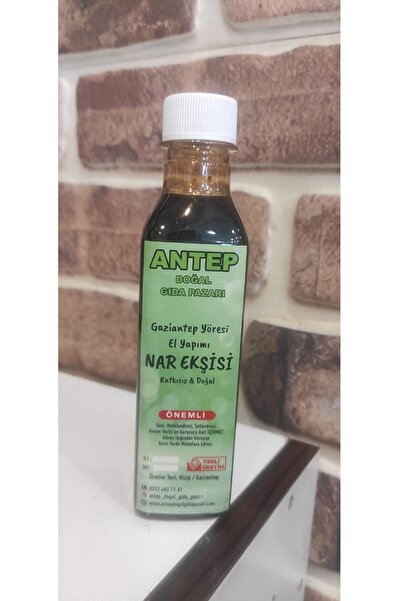 KDR ANTEP DOĞAL GIDA PAZARI Organik Nar Ekşisi Net 365 Gr