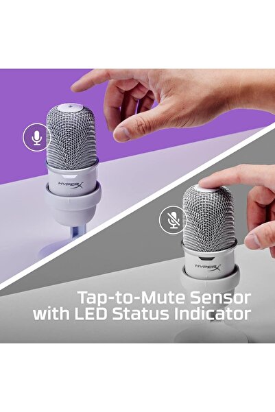 HyperX Solocast Usb Gaming Mikrofon, Beyaz